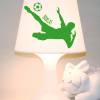 Kinderlampe, Tischlampe "Fußballer mit Namen" Schlummerlampe personalisierbar mit Namen Bild 6