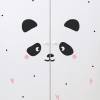 Wand- & Möbelsticker "Panda love", auch mit Namen des Kindes personalisierbar Bild 2