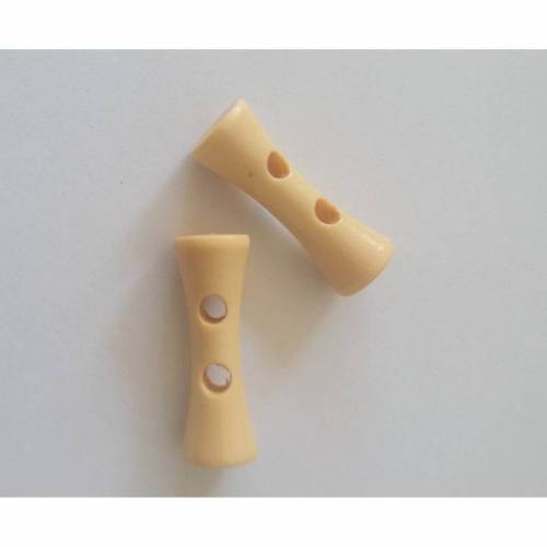Holzknopf natur Knebelknopf 30  mm