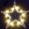Handgeklöppelter Stern im LED Leuchtrahmen Dekoration Weihnachten Leuchtstern Weihnachstsdeko Bild 3