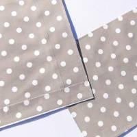 Papiertüten grau weiß Tüten gepunktet Mitgebseltüten Tütchen Geschenkverpackung Bild 1