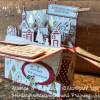 3D-Weihnachts-Pop-up-Karte mit Diorama: "Weihnachten daheim" Bild 4