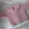 Frühchenkleidung, Frühchen-Jacke, Babyschuhe für Frühchen, rosa Bild 4
