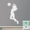 Wandtattoo Wandsticker "Volleyballerin" Farbe individualisierbar Bild 2
