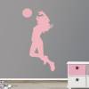 Wandtattoo Wandsticker "Volleyballerin" Farbe individualisierbar Bild 4