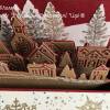 Beleuchtbare Weihnachtskarte zum Aufstellen - 3D-Pop-up-Karte Winterstädtchen Bild 4