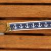 Schlüsselband Anker Ahoi dunkelblau 14 cm genäht aus Webband und Gurtband aus Baumwolle Bild 3