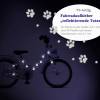 Reflektor Fahrradtattoo "Tatzen" , 73-teilig, reflektierende Aufkleber, wasserfest Bild 1