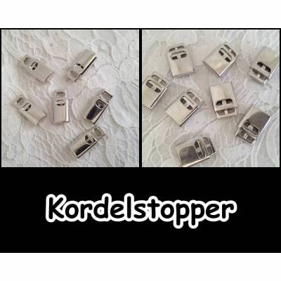 Kordelstopper - Set+Einzelpreis - Kordelende - Sport-Bekleidung-Zubehör  5-706+707