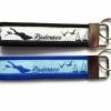 Schlüsselanhänger Schlüsselband Anhänger "Bodensee" in schwarz/weiß oder blau/hellblau aus Baumwollstoff und Webband Bild 5