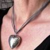 Herzkette, Dirndlkette, Halskette, Trachten, 839 Bild 3