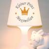 Kinderlampe, Schlummerlampe "Krone mit Namen" Kleiner Prinz, Tischleuchte Bild 9