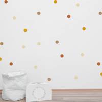 Wandtattoo Wandsticker "Dots" Punkte, Polka Dots, 150 Stück 3,5 cm, bunte Punkte Bild 2