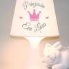 Kinderlampe, Tischlampe "Krone mit Namen" Prinzessin mit Wunschnamen Bild 2