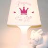 Kinderlampe, Tischlampe "Krone mit Namen" Prinzessin mit Wunschnamen Bild 4