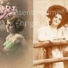 10 tolle Vintage Gruß-Postkarten als Set No 10, in feinen Pastell und Sepiatönen Bild 6
