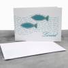 Einladungskarte zur Taufe Fische Bild 7