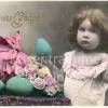 Antik * Ostern * Grußkarten * Vintage Postkarten * Set No 12 * Ostereiern * in feinen Pastell und Sepiatönen Bild 2