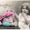 Antik * Ostern * Grußkarten * Vintage Postkarten * Set No 12 * Ostereiern * in feinen Pastell und Sepiatönen Bild 3