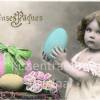 Antik * Ostern * Grußkarten * Vintage Postkarten * Set No 12 * Ostereiern * in feinen Pastell und Sepiatönen Bild 4