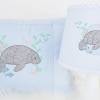Digitale Stickdatei Sweet Manatee 10x10 - 20x30 cm (4x4 - 8x12") Stickrahmen Bild 9
