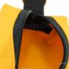 Schlüsselanhänger Minitasche gelb, für Kosmetik Kopfhörer Inhalator, handmade by BuntMixxDESIGN Bild 3