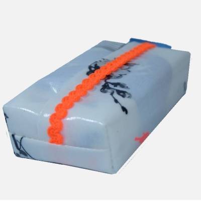 Taschentuchtasche aus beschichteter Baumwolle, japanisches Muster