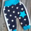Baby Hose / Kinder Pumphose ,,Sterne +Streifen " in den Gr 50/56 bis 122 aus Jersey Bild 2