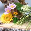 Sonnenblume Blumenkind, Deko-Filz-Püppchen, Jahreszeitentisch Sommer Bild 8