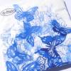 Papierservitten Schmetterlinge blau Servietten Tischservietten Bild 2