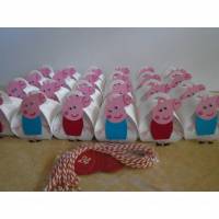 Adventskalender Peppa Pig Schwein Wutz Schweinchen Weihnachtskalender Kinder Zierschachteln Schachteln zum Befüllen Bild 1