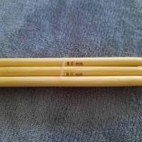 Nadelspiel Bambus Stärke 8 Bild 2