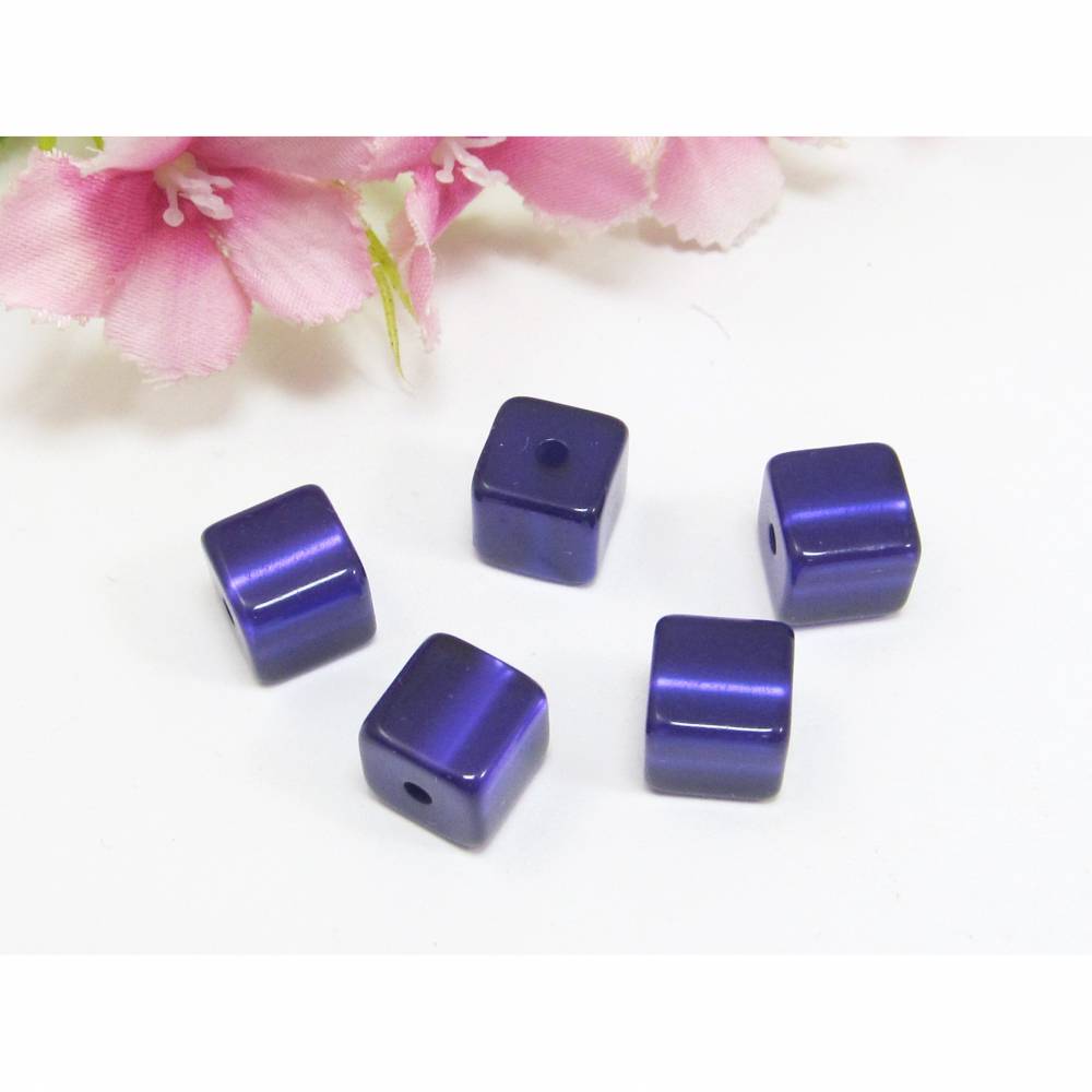 5 Polaris Würfel glänzend, Farbe purple Bild 1