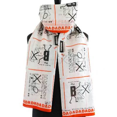 DADAISMUS TÜCHER aus Bio-Baumwolle, Seide