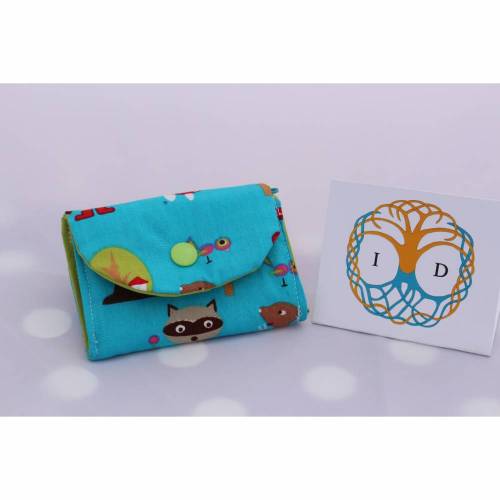 kleiner Geldbeutel, Motiv: Waldtiere