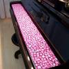 Tastenläufer für Klavier Keyboard Piano Retro pink lila rosa Längenwahl x Breite 15,5 cm Bild 3