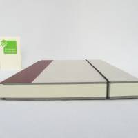 Skizzenbuch, dunkel-rot, Notizbuch, Büttenpapier, 90 Blatt, 24,5 x 17 cm Bild 3