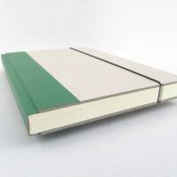 Skizzenbuch, blatt-grün, Büttenpapier, 90 Blatt, 24,5 x 17 cm, Notizbuch Bild 2