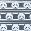 13,90EUR/m Jersey "Panda" Streifen grau Bild 3