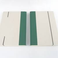 Skizzenbuch, hell-grün, 90 Blatt Büttenpapier, 24,5 x 17 cm, Notizbuch Bild 5