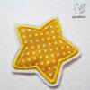 3er Set Sterne -- Aufnäher in verschiedenen Größen (M-XL) -- Bügelbild Bild 2