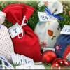 Adventskalender EULE, Stoff Säckchen mit gestickten Zahlen für Kinder und Erwachsene, Weihnachten, Advent, verschiedene Farben Bild 7