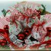 Adventskalender Stoff Säckchen mit gestickten Zahlen für Kinder und Erwachsene, Weihnachten, Advent, verschiedene Farben Bild 2