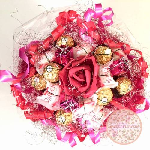 Pralinen Strauß Geschenk Geburtstag Vatertag Weihnachten