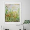 Acrylbild  **Sommerwiese**, 30 cm x 40 cm auf Malpapier, Wandbild, Art, SoMa-Art Bild 3