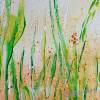 Acrylbild  **Sommerwiese**, 30 cm x 40 cm auf Malpapier, Wandbild, Art, SoMa-Art Bild 4