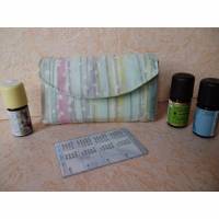 Tasche für 5 ätherische Ölflaschen, Aromapflege, für Aromaexpertinnen Bild 1