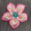 10 x Stickdatei, Stickmuster - Embroidery  *Blumen / Puschelblumen* aus der Elfenserie by Bine Brändle Bild 8