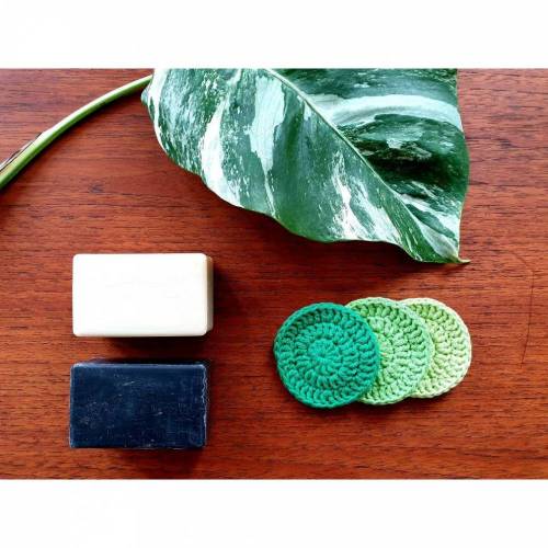 Nachhaltigkeit - Abschminkpads gehäkelt (3er Set)