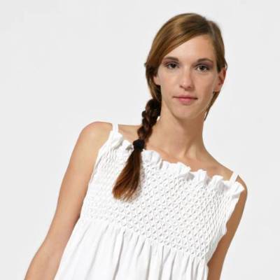 SMOCK TOP handgemacht bestickt